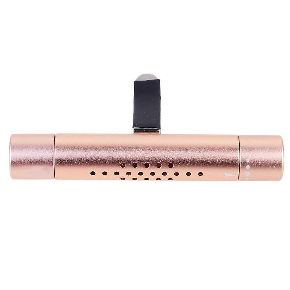 Car Perfume Rose Gold Solid Aromatherapy Diffuser Clip for Decoration Use 1Pcs