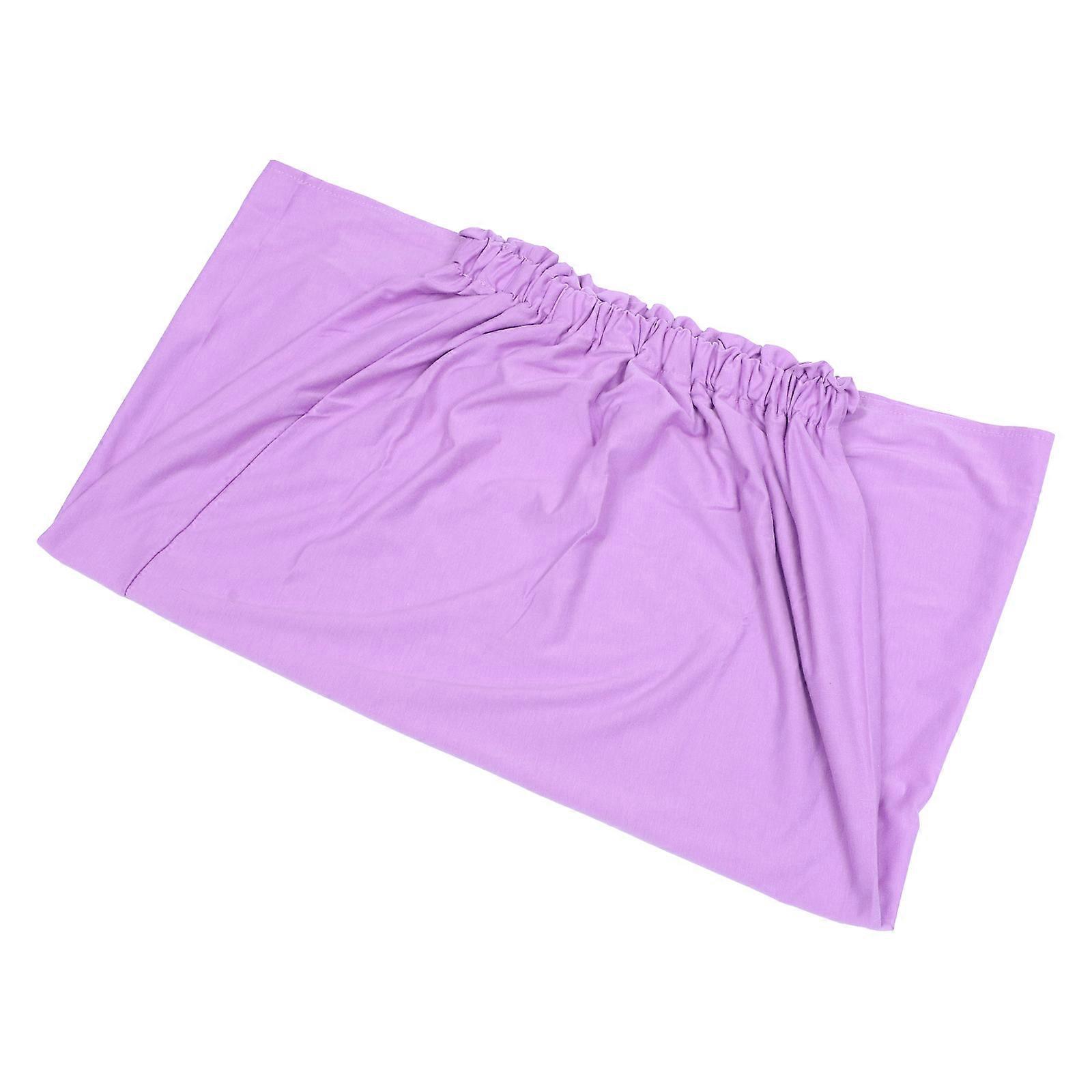 Bath Towel Bath Skirt for Bathing Use 3Pcs Violet Soft Fabric Set
