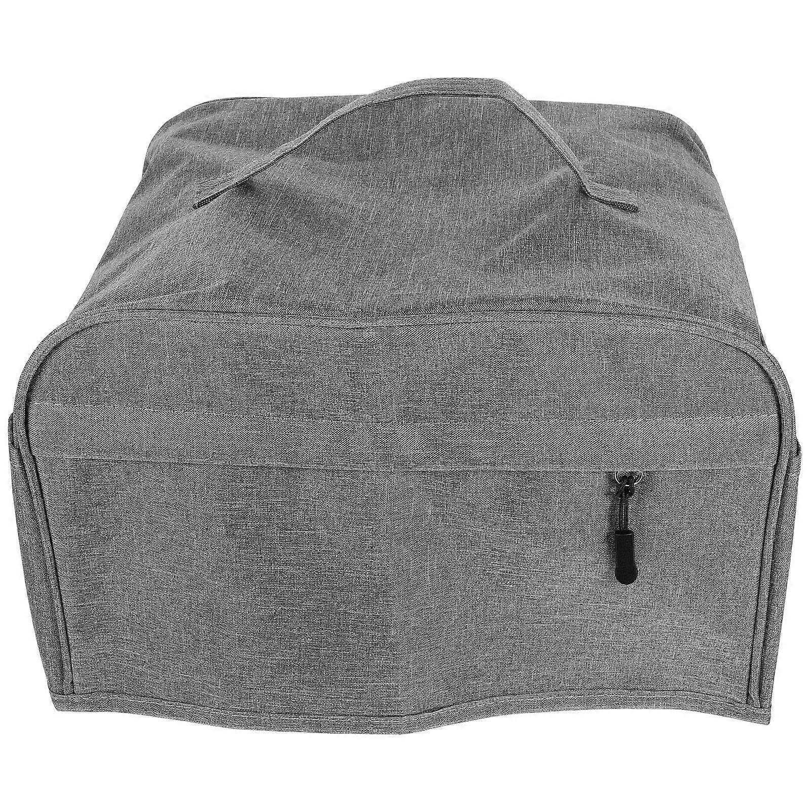 Grey Polyester Bread Maker Cover for Effective Protection