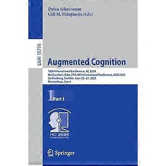 Augmented Cognition 19th International Conference Ac 2025 Held As Part Of - Springer Nature B.V - Paperback - en Book