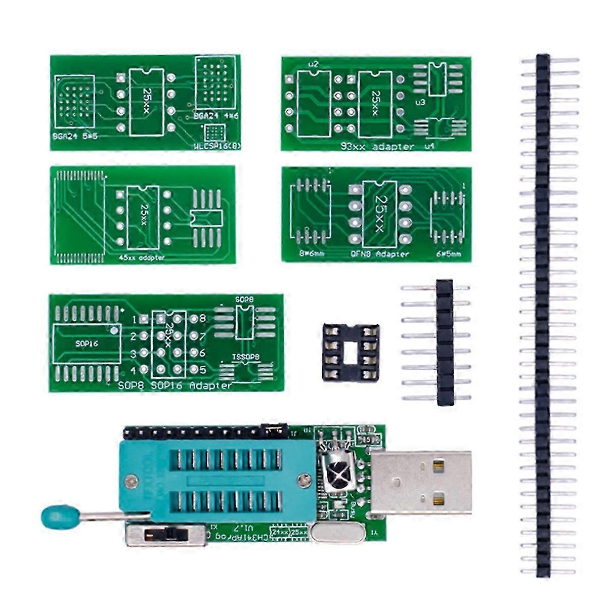 CH341A Programmer V1.7 1.8V Level Shift