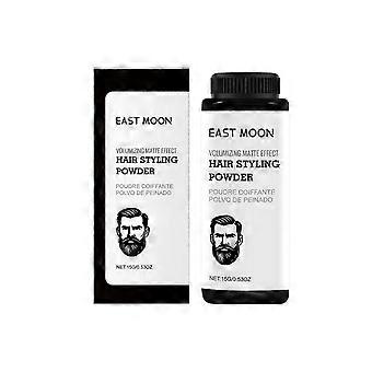 Poudre texturisante pour cheveux d'homme East Moon - Poudre coiffante naturelle, longue tenue, tridimensionnelle, non collante et duveteuse pour les soins quotidiens de la peau