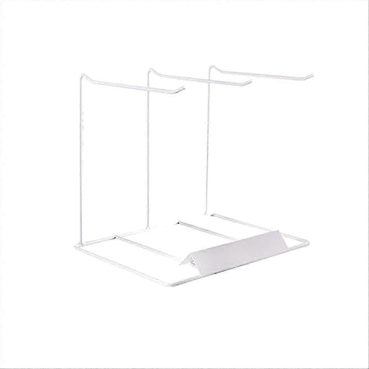 Simple Earring Stand, Hanging Necklace Case White
