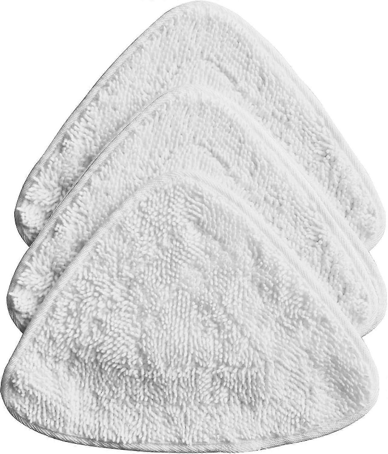 3 Pack Microfiber Mop Pads - Durable, Reusable, High Absorbency, Compatible with Spray & Laminate Floor Mops