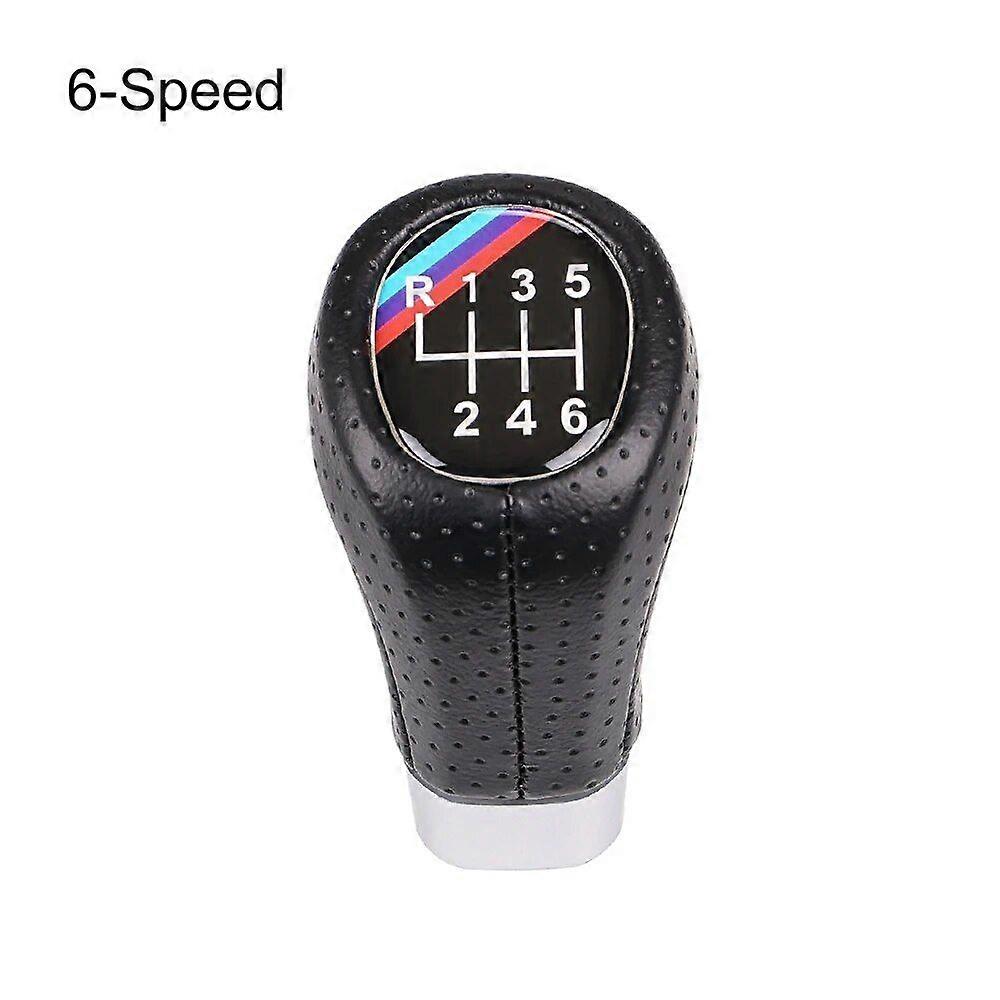 Pommeau de levier de vitesses pour BMW E46 E53 E60 E61 E63 E65 E81 E82 E83 E87 E90 E91 E92 X1 X3 X5 1 3 5 Series 5/6 Speed Levier de vitesses
