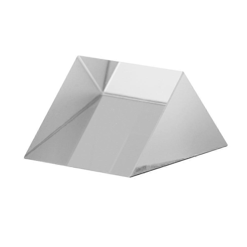 Triangular Prism K9 Optical Glass Triangular Prism compatible Teaching Tool Gift15x15x15mm