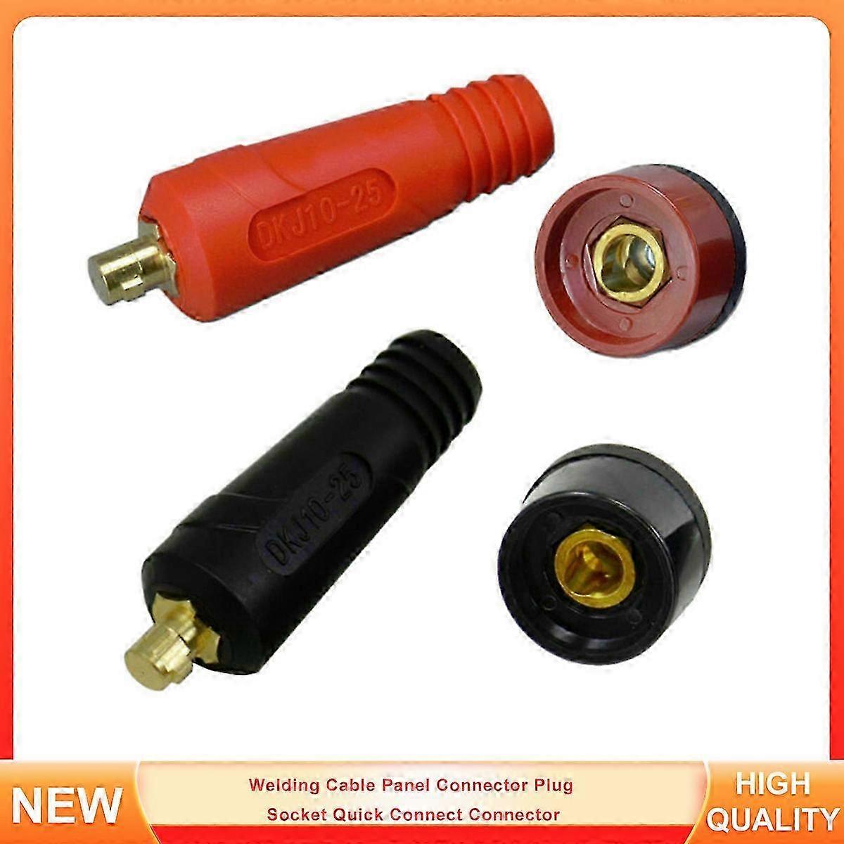 Welding Cable Panel Connector Plug Socket Quick Connect Connector