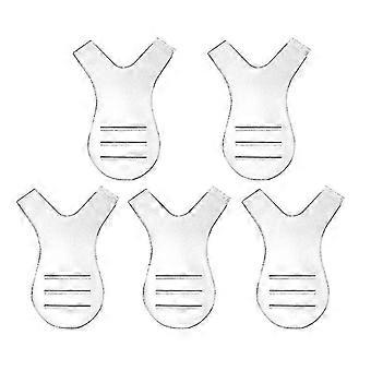 5pcs Ciglia Perming Curler Pennelli Innesto Ciglia Aiuti Strumenti Ciglia Falso Pennello Ciglia Innestato Strumenti in silicone Y Sagomato Pennello ciglia