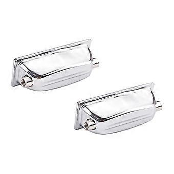 2pcs Double-end Snare Drum Lug Hooks Connector Drum Set Parts Accessories
