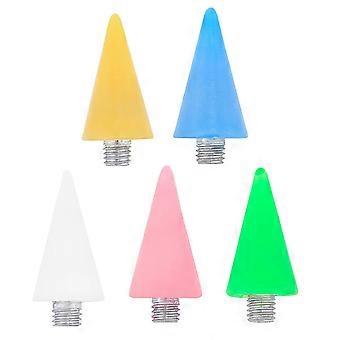 Pen Tip for Manicure Use with 2Sets Acrylic Replacement Tips in Various Colors
