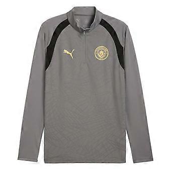 2026-2027 Man City Training 1/4 Zip Top (Cast Iron)