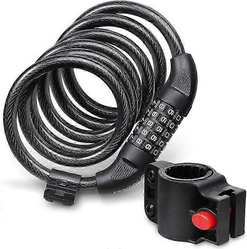 5-Digit Code Bicycle Lock 26-27
