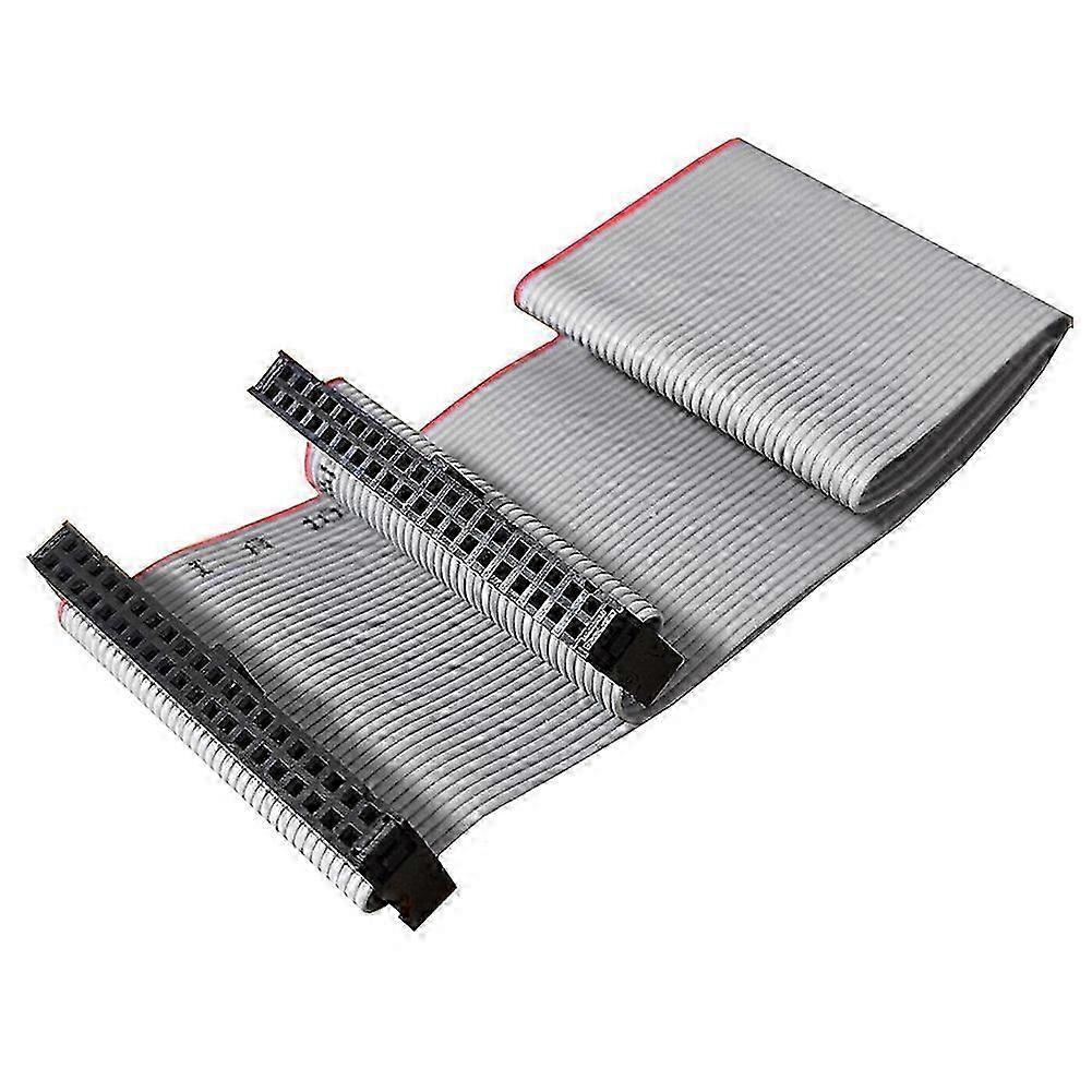 40 Pin Replace Data Cable Female to Female IDE Cable Dual Row IDE Data Extension Cable 30cm compatible withServer Hard Disk