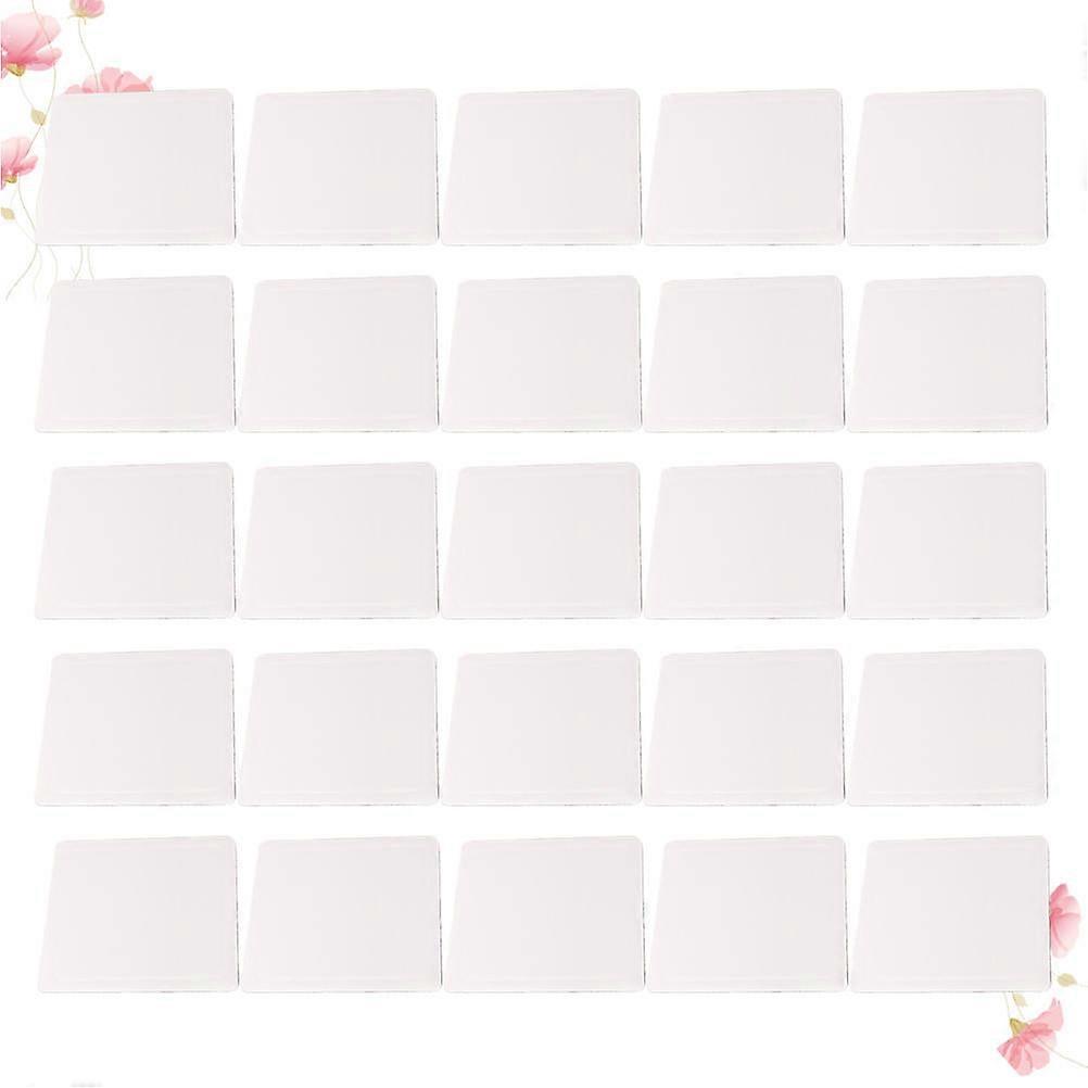 Mousse Display Pads White Square Cake Box Pads for Cake Serving 25Pcs