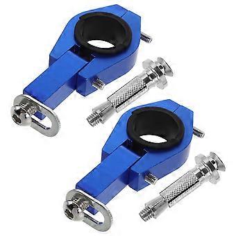 1 kit de fixation pour protège-mains de moto : support de guidon en métal avec vis – Kit de modification pour moto tout-terrain, quad et scooter