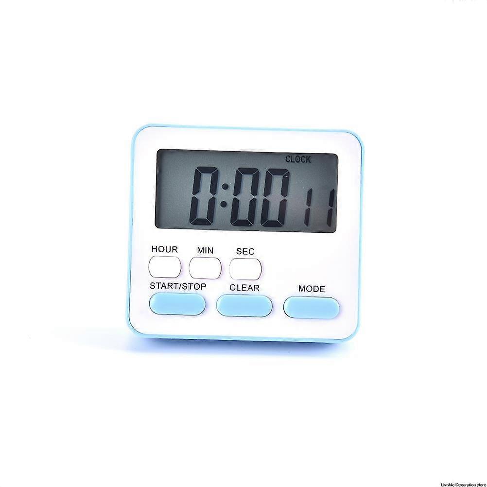 LCD Digital Kitchen Timer Cooking Manual Countdown Mechanical Magnetic Gadgets