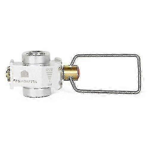 Camping Gas Adapter  Flat Tank Conversion Valve with Pressure Release Button & Adjustable Control
