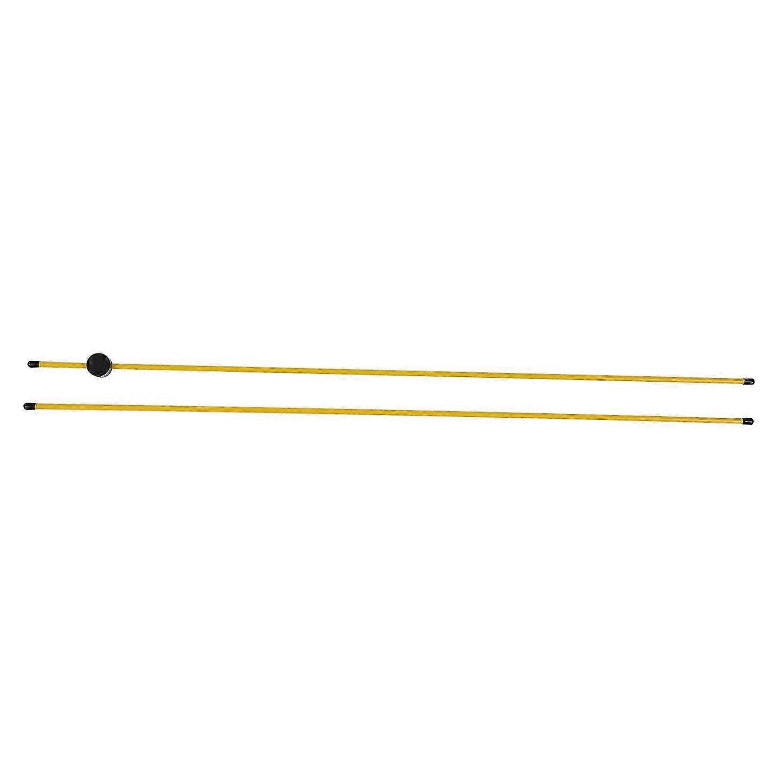 Direction Indicator 1Set Yellow Plastic for Golf Practice Easy Portability