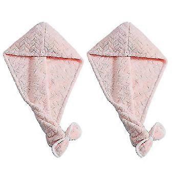 Microfiber hair towel wrap, conveninet & fast drying experience ensures soft & comfortable towel for daily use
