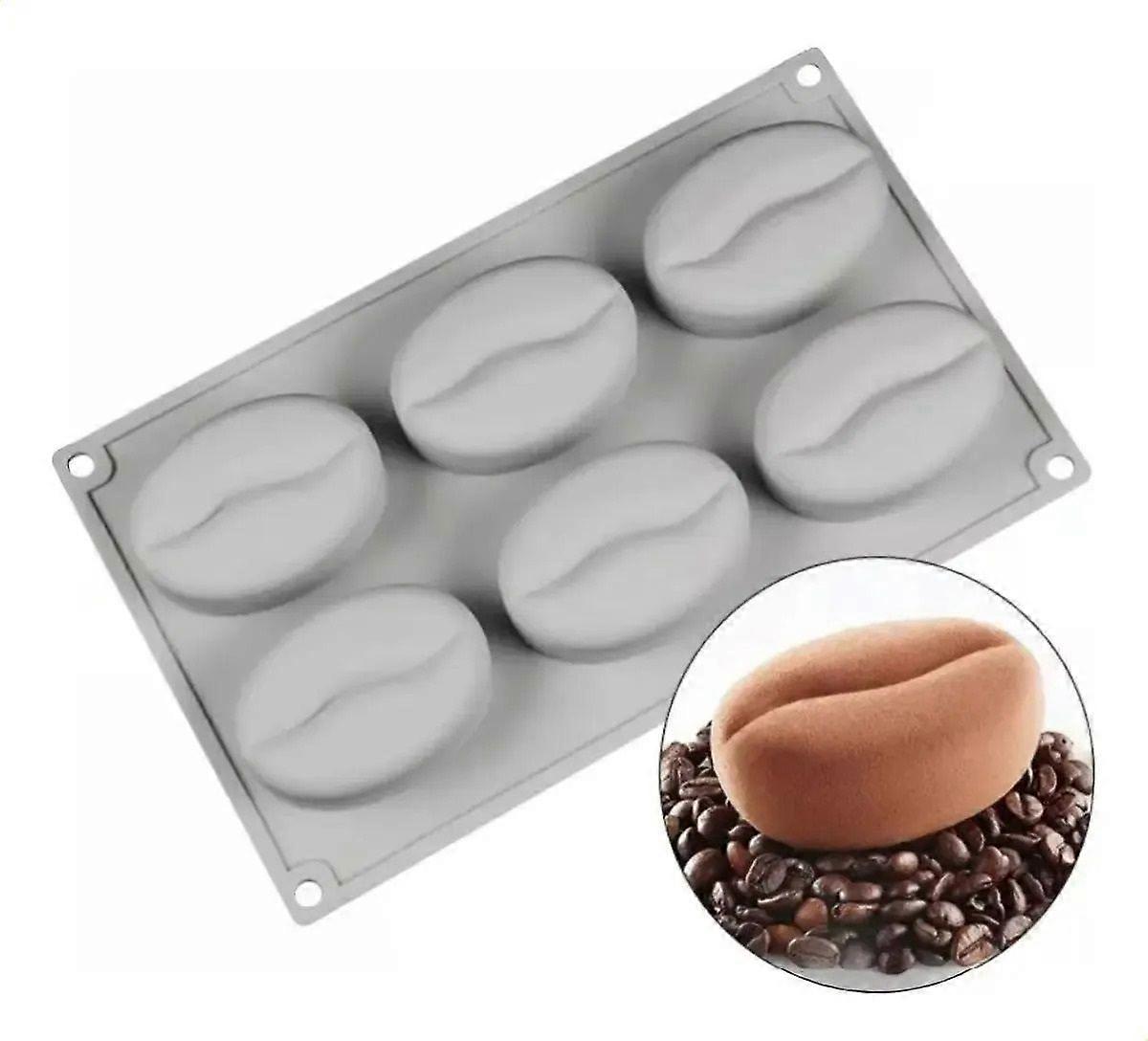 Silicone Mold for Fine Coffee Sweets - 6 Cavities