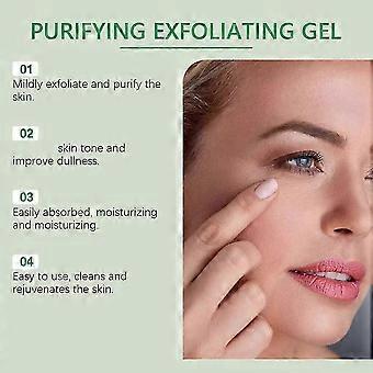 1-5x Purifying Exfoliating Gel Greteam Exfoliating Scrub Moisturizing Cleanses Skin