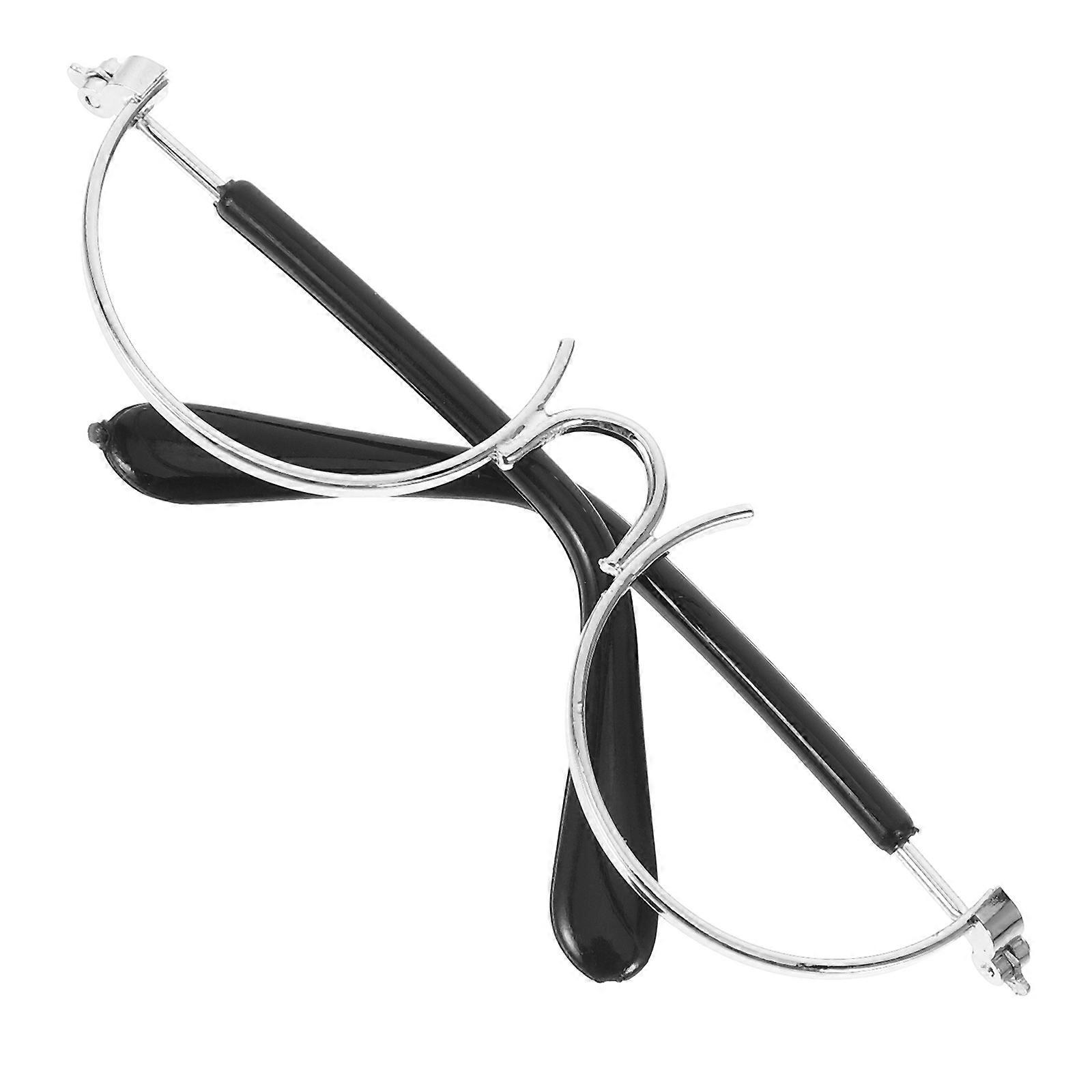Mini Doll Eyeglasses Metal Wire Frames for Doll Making Supplies