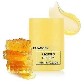 Honey Lip Butter - Propolis Lipcerin Original, Hydrating Overnight Manuka Honey Lip Balm & Mask, 12hrs Long-lasting Moisture, Hygienic Twist Dispense