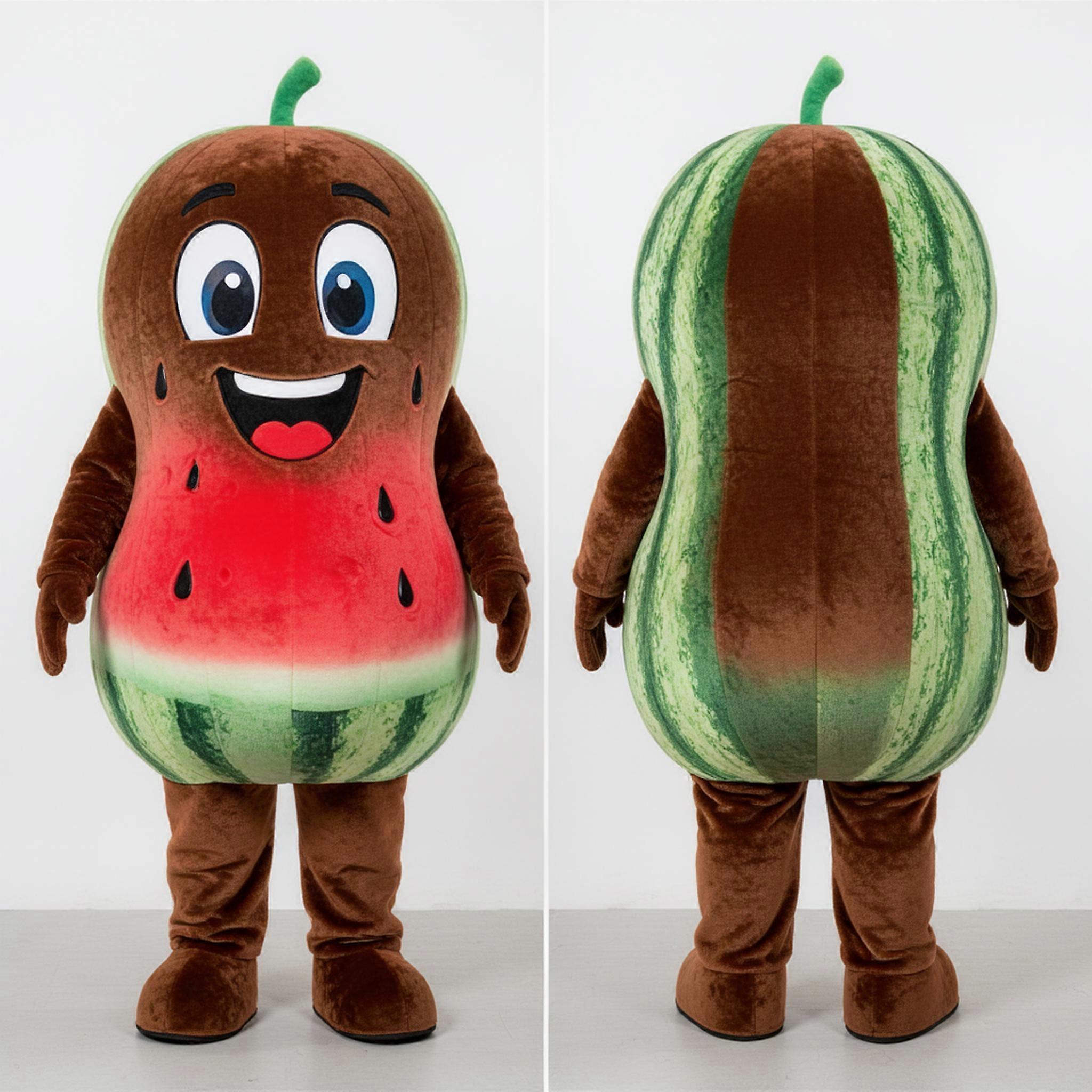 MASTICOT Crimson Round Watermelon Mascot
