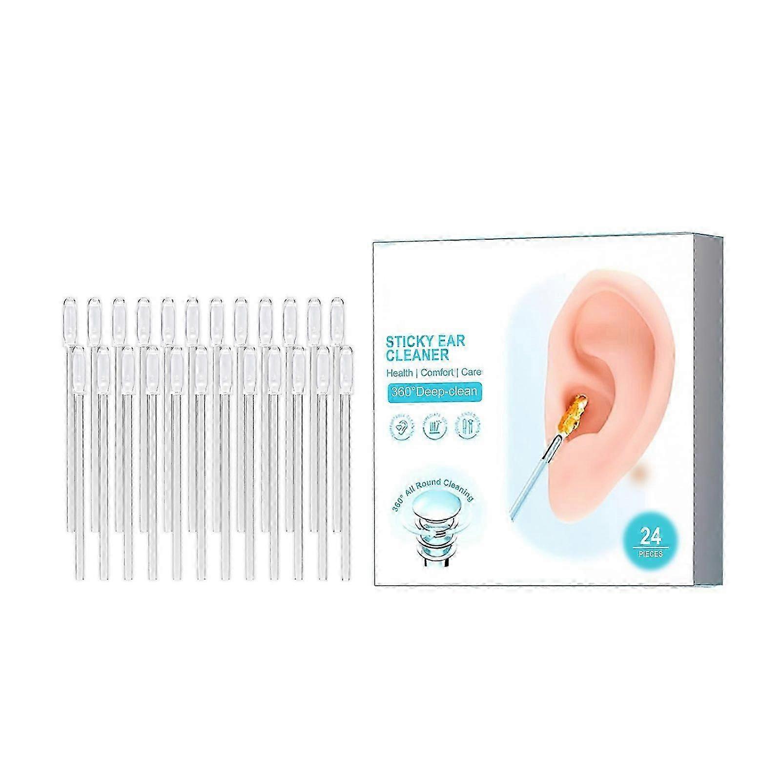 Ear Cleaning Swabs  Double-Sided Sticky Design