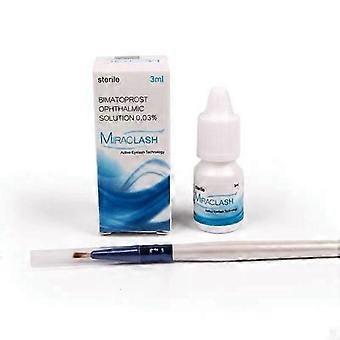 MIRACLASH Eyelash Growth Serum 3 Liters Lifting Thickening Nourishing Safe Ingredients Root Strengthening
