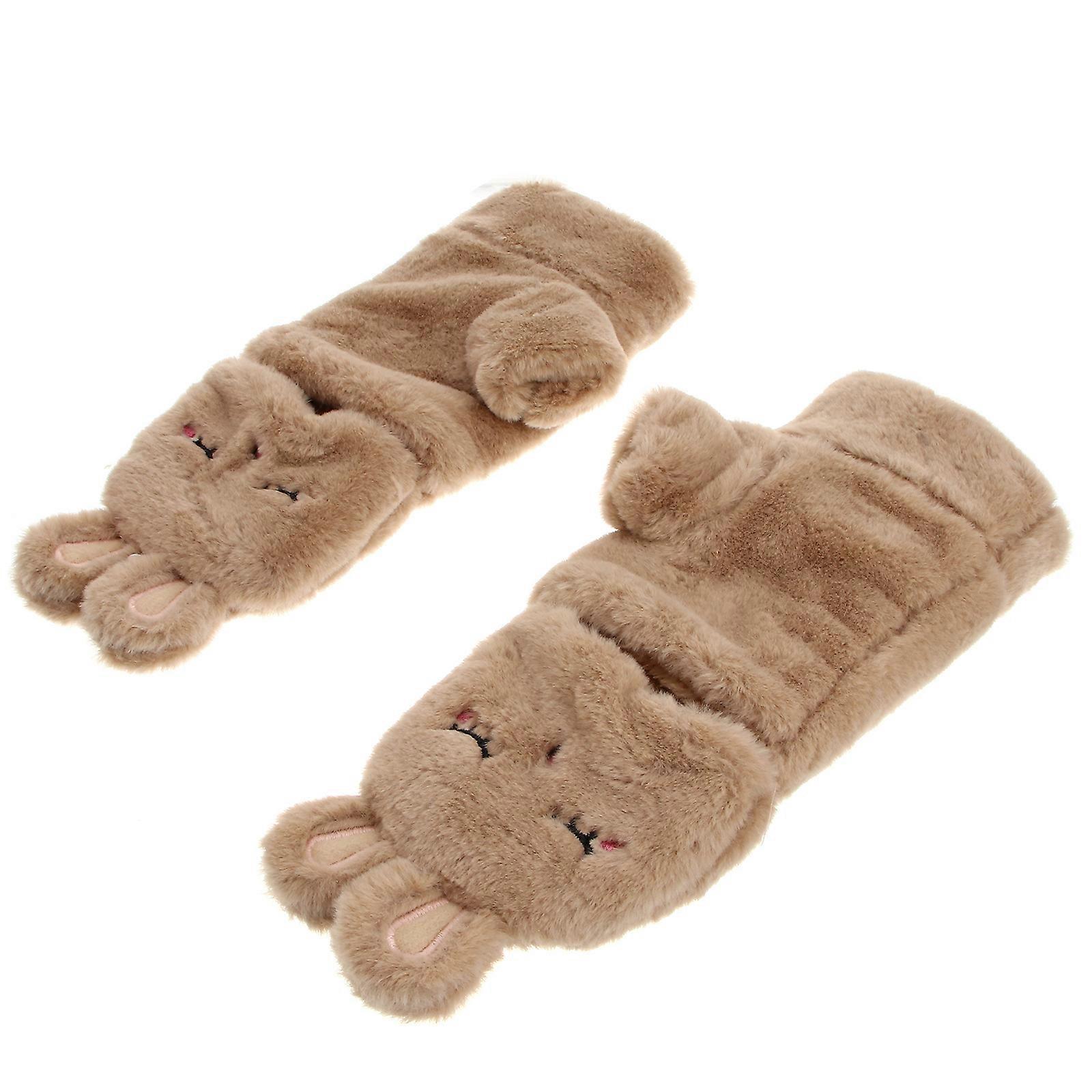 Touchscreen Warm Gloves for Protection 1Pair Thick Cold-Proof Mitts