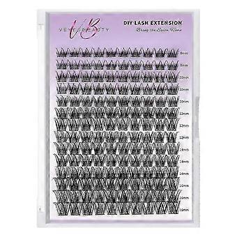 Veyesbeauty Luxebold Cluster Lashes Kit Individuele Cluster Lash Extensions Gemengd, Promotie