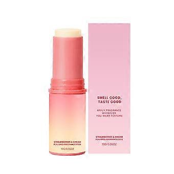 Portable Strawberry Fragrance Stick: Fruity Sweet, Soft Moisturizing, Long-Lasting Elegant Fragrance for Dating..C5