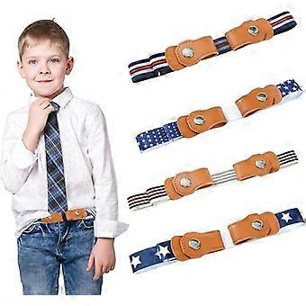 Buckle-free elastic belt for children, adjustable invisible stretch belt, adjustable belts 37-57 cm