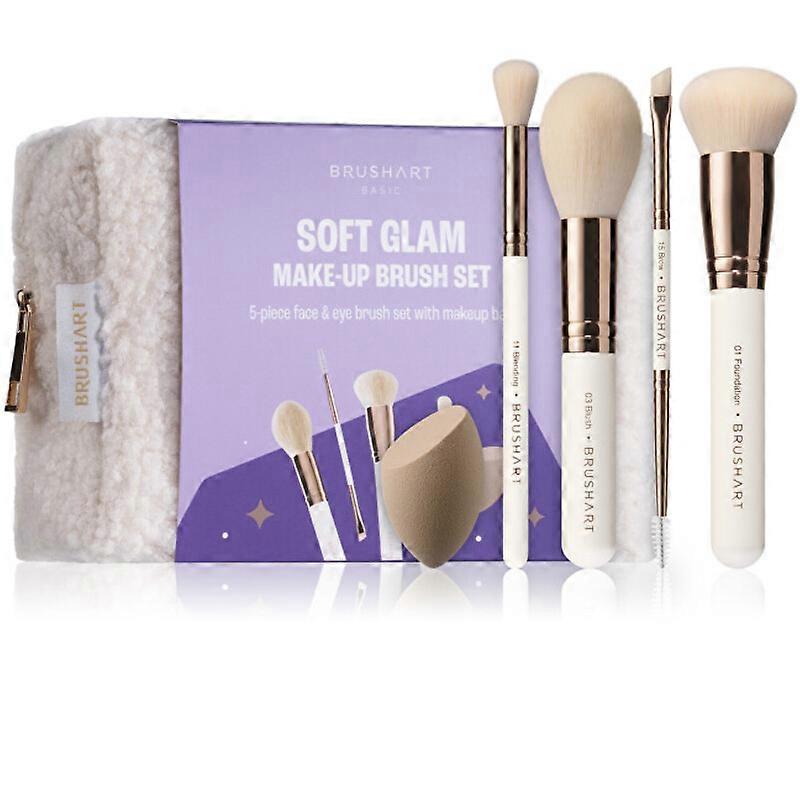 Soft Glam Face & Eye Brush Set - Gift Set