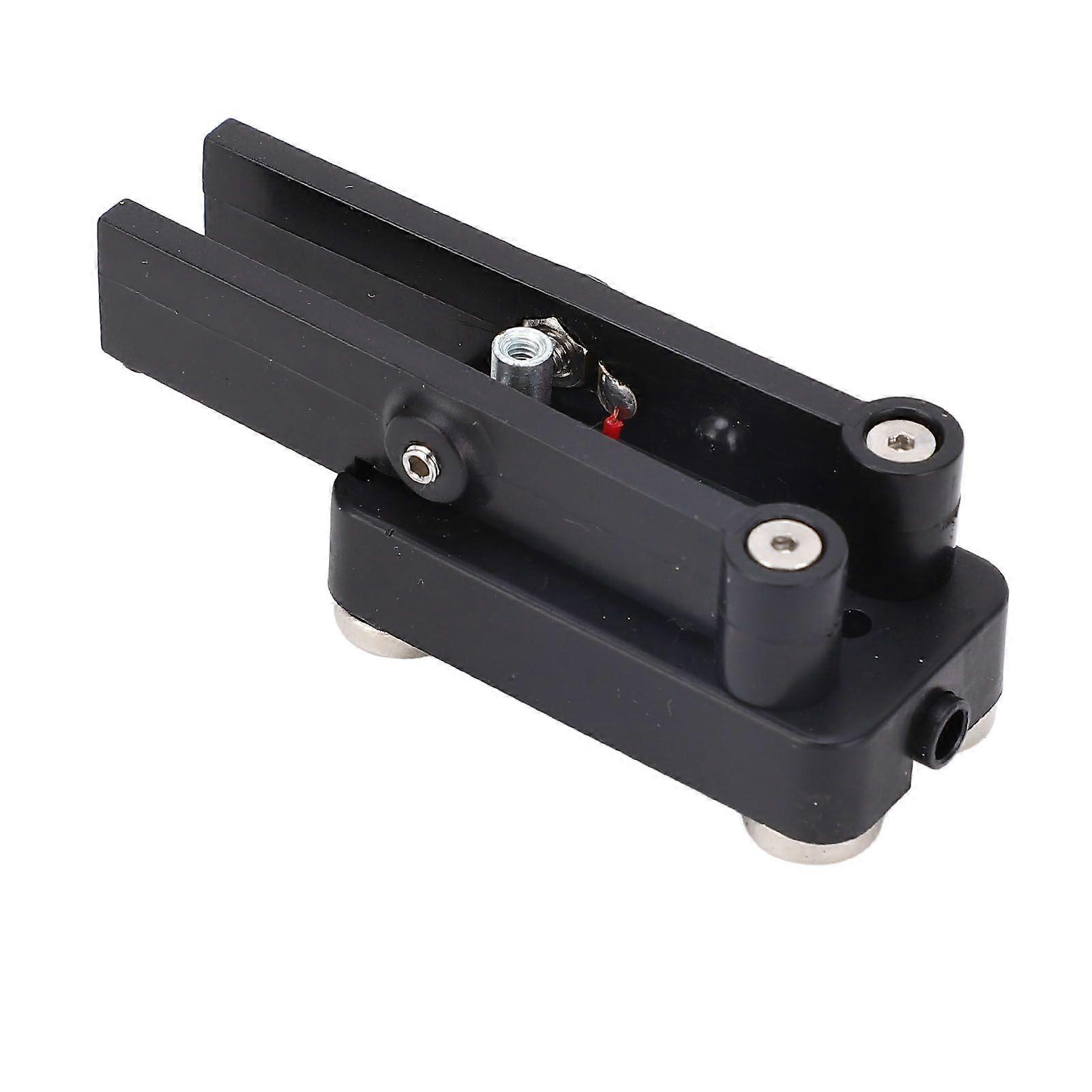 Double Paddle Telegraph Key with 3.5mm Interface Cable Magnetic Base Morse Code Portable CW Keyer