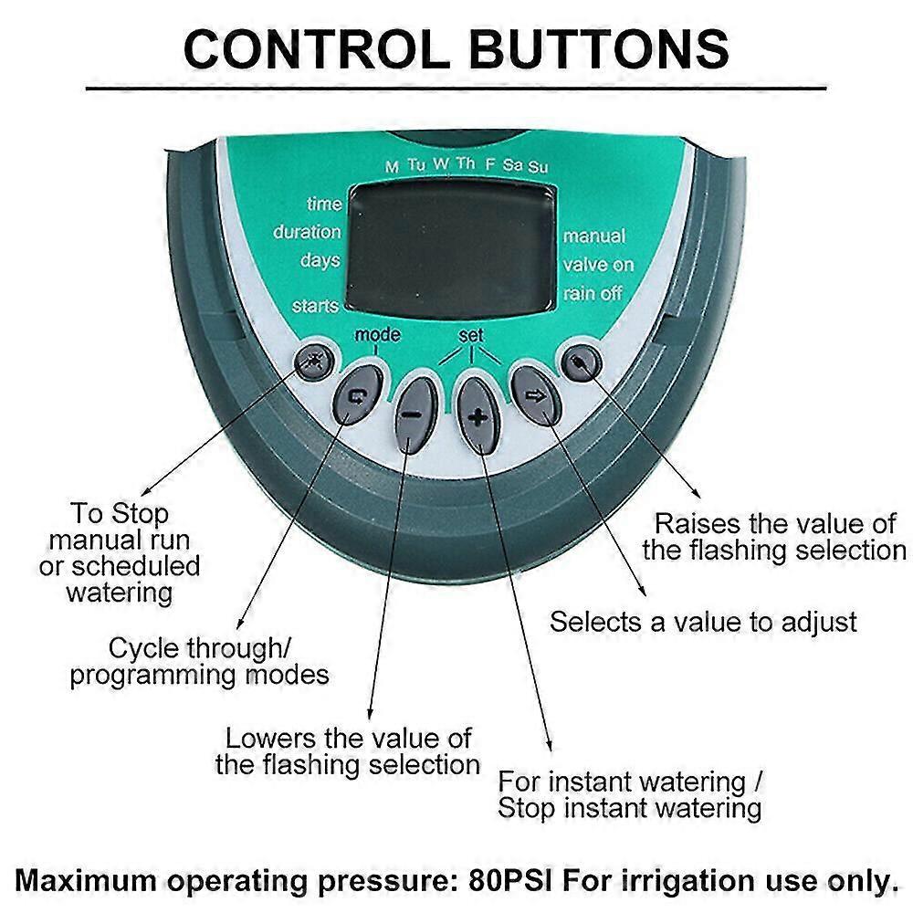 Garden Watering Timer Automatic Irrigation Water Timer