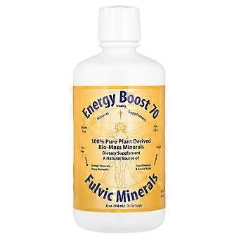 Morningstar Minerals, Energy Boost 70, Fulvic Minerals, 32 oz (946 ml)