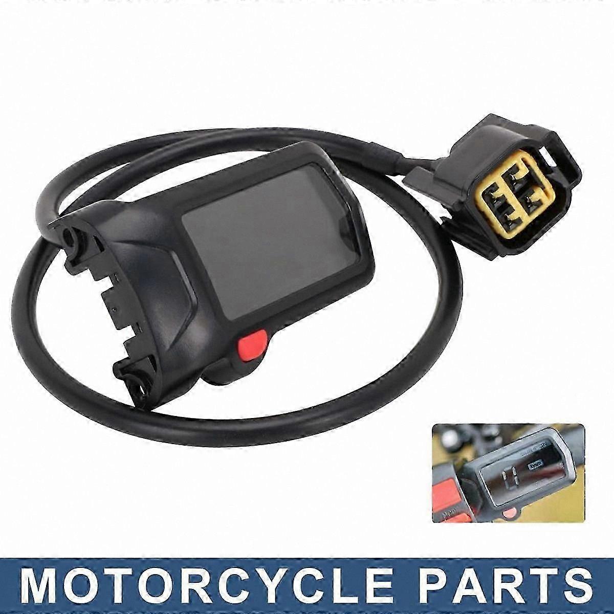 LCD Display Meter Speedometer for Electric Bikes - Compatible with Various Models