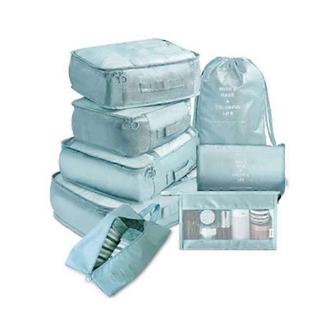 8-Piece Travel Storage Bag Set Foldable