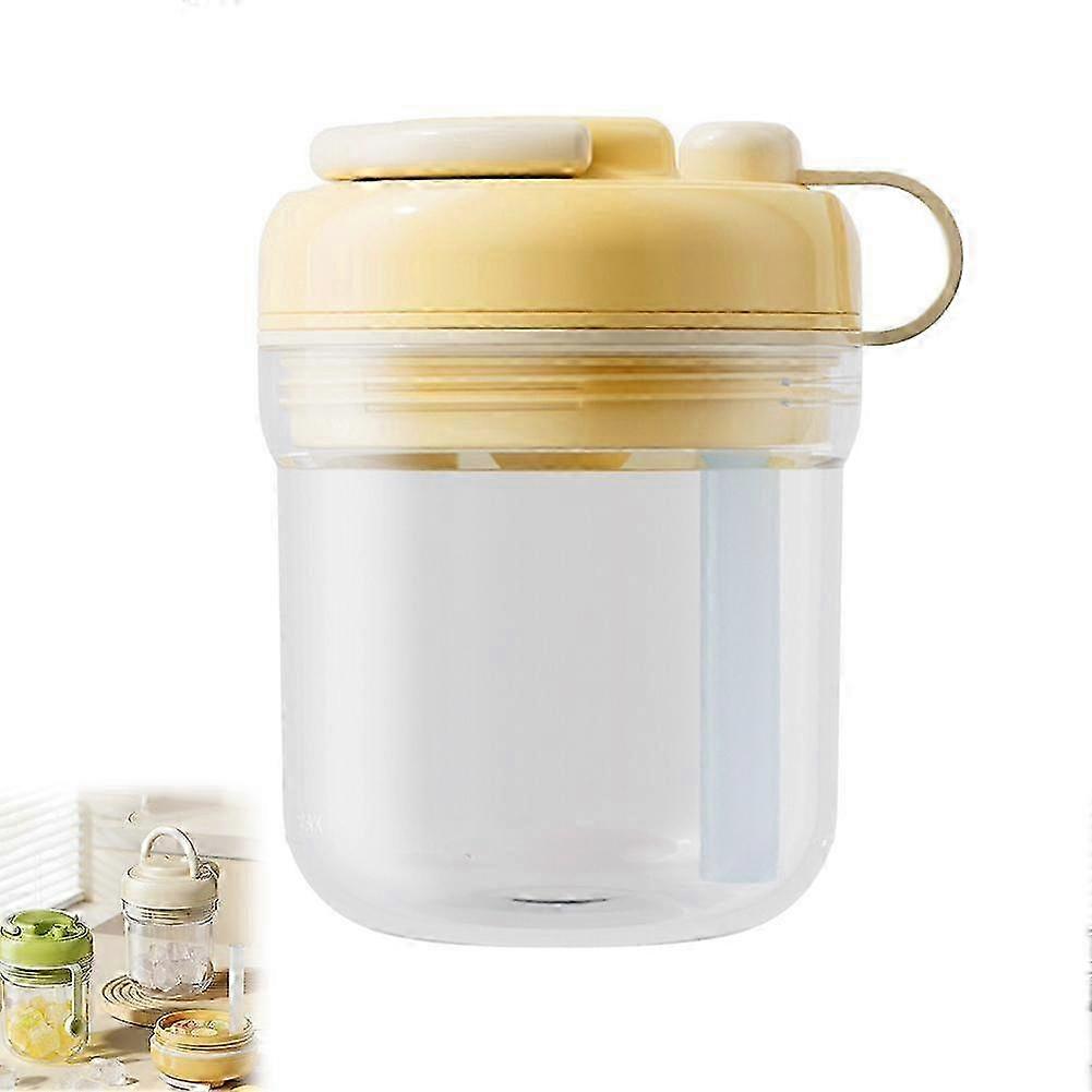 Ice Cup Coffee Bottle With Press Button