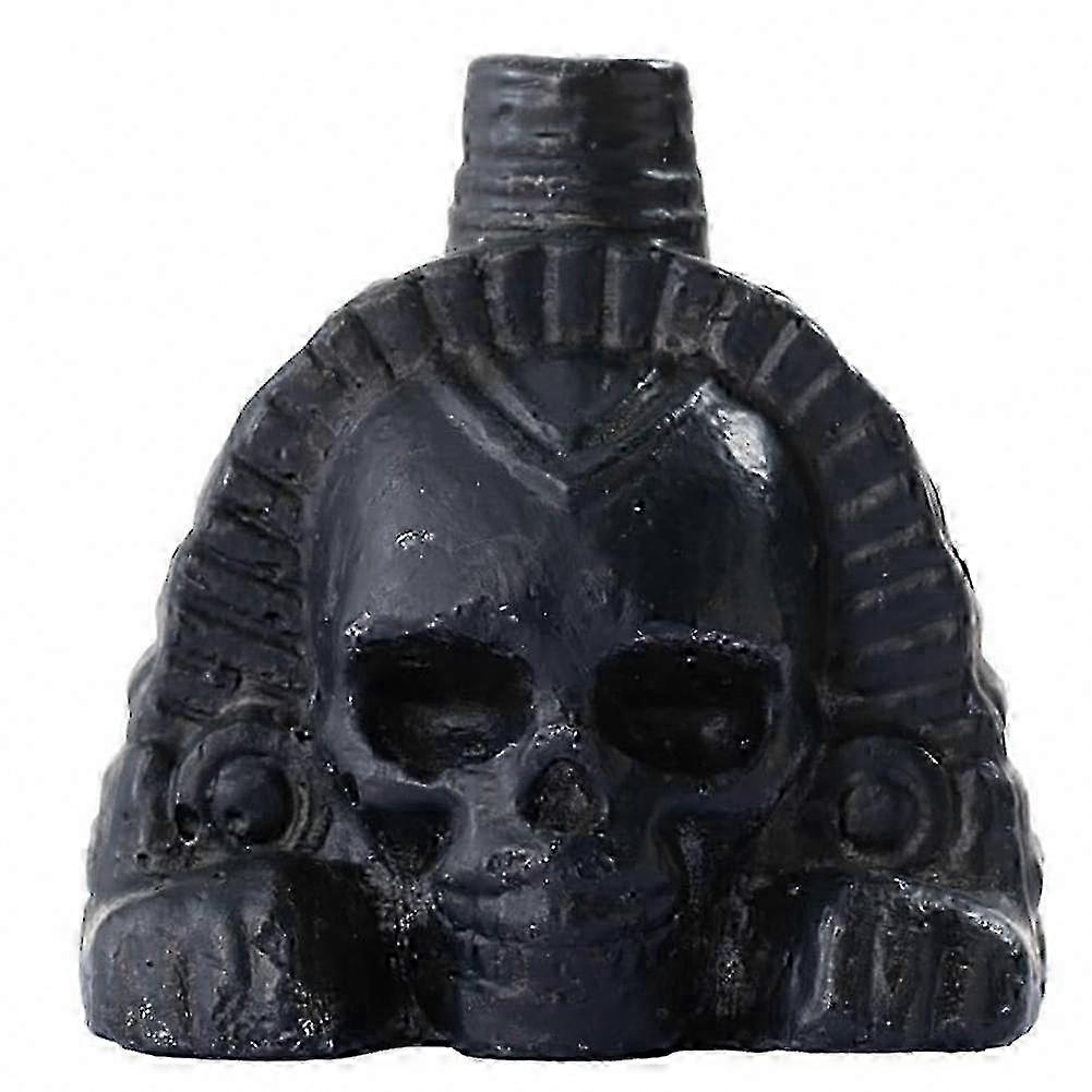 Resin Aztec Ghost Whistle Skull