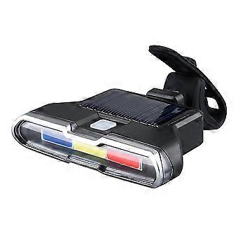 7-Mode Solar USB Rechargeable Tail Light