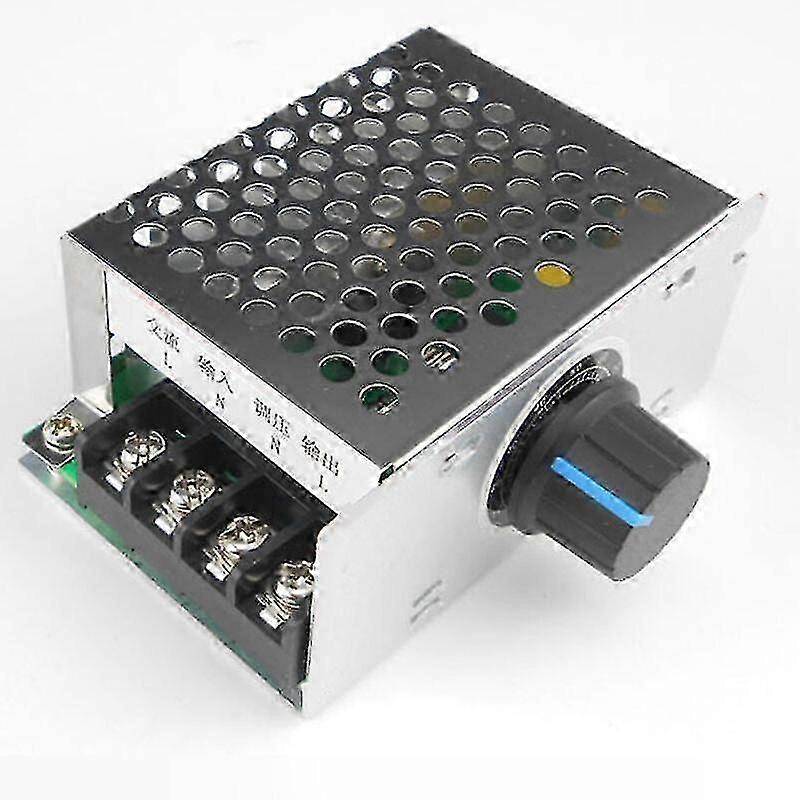 Fan Speed Controller 220V AC Single Phase Motor Dimmer Switch Thyristor Temperature Controller