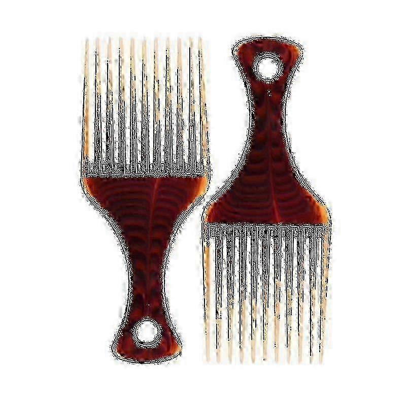 Non-slip Wide Tooth Afro Comb