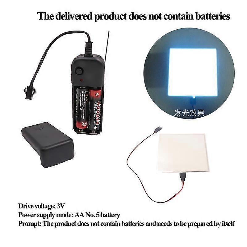 3V 5V 12V El Flexible Electroluminescent Cold Light Source Cuttable DIY Luminous Frame Backlight Model Environmental Source