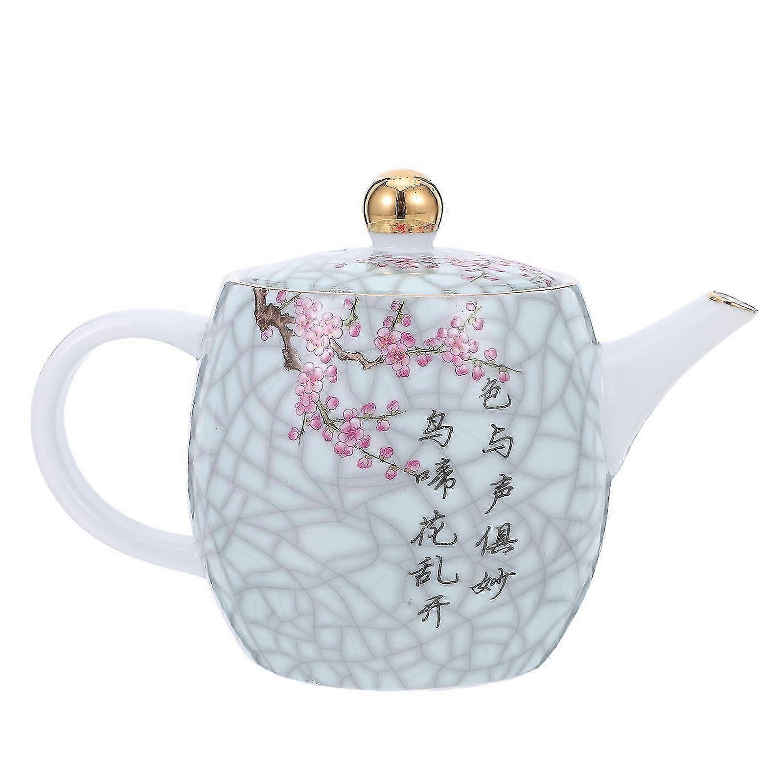 Durable Ceramic Teapot Simple Refined