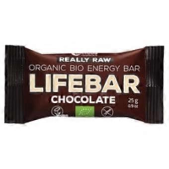 Mini organic chocolate lifebar 25 g