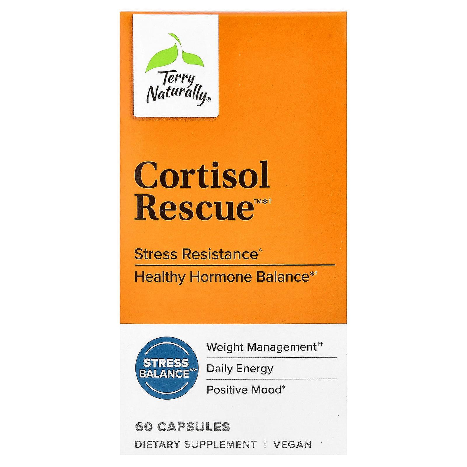 Terry Naturally, Cortisol Rescue, 60 Capsules