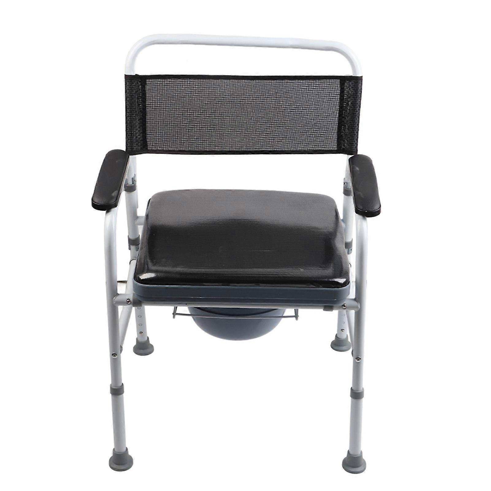 Lightweight Portable Commode Seat with Commode Bucket Commode